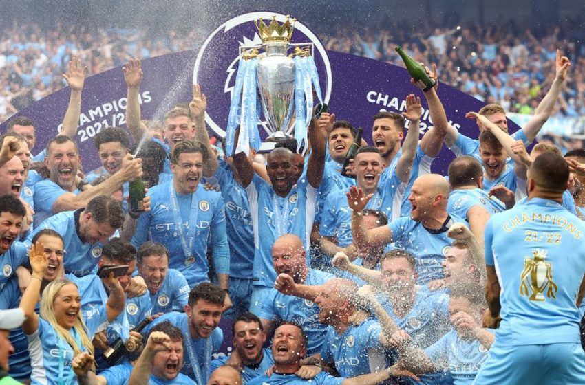  Man City fight back to beat Villa and win Premier League title