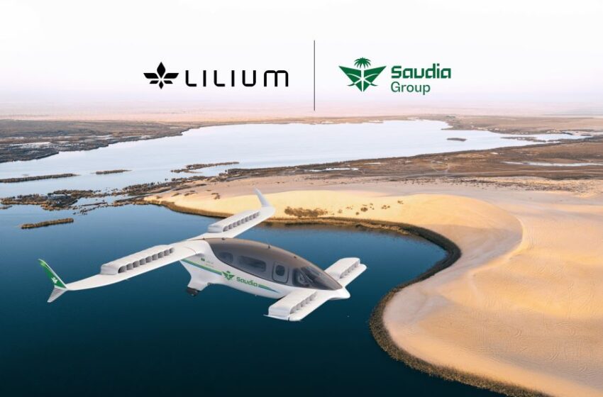  Saudia Group to Buy 50 eVTOL Jets from Lilium 