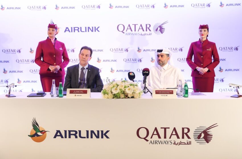  Qatar Airways Acquires 25% Stake in South Africa’s Airlink