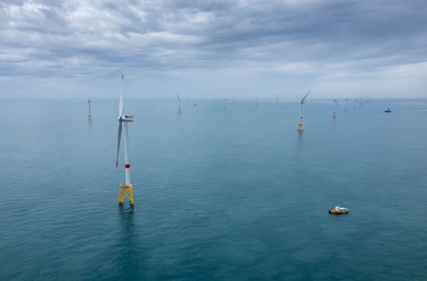  Iberdrola Launches Saint-Brieuc Offshore Wind Farm In France